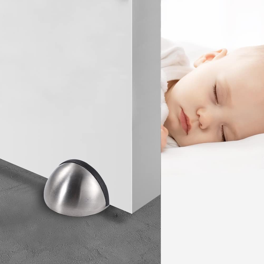 Thumbnail 6 de HuaJiao 4Pcs Self Adhesive Door Stoppers 4.5 cm