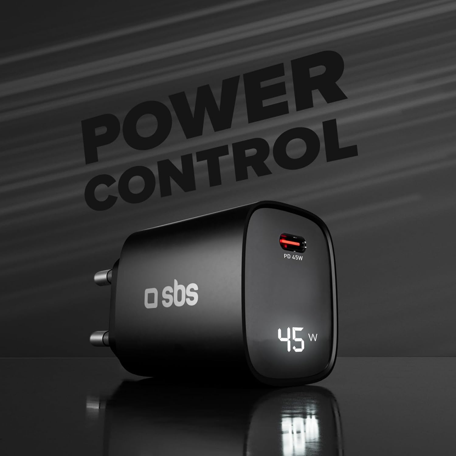 Thumbnail 6 de SBS Alimentatore USB-C 45W GaN con LCD