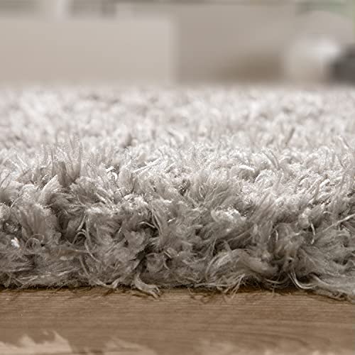 Detalle de Paco Home Tapis gris 120x160 cm 🛋