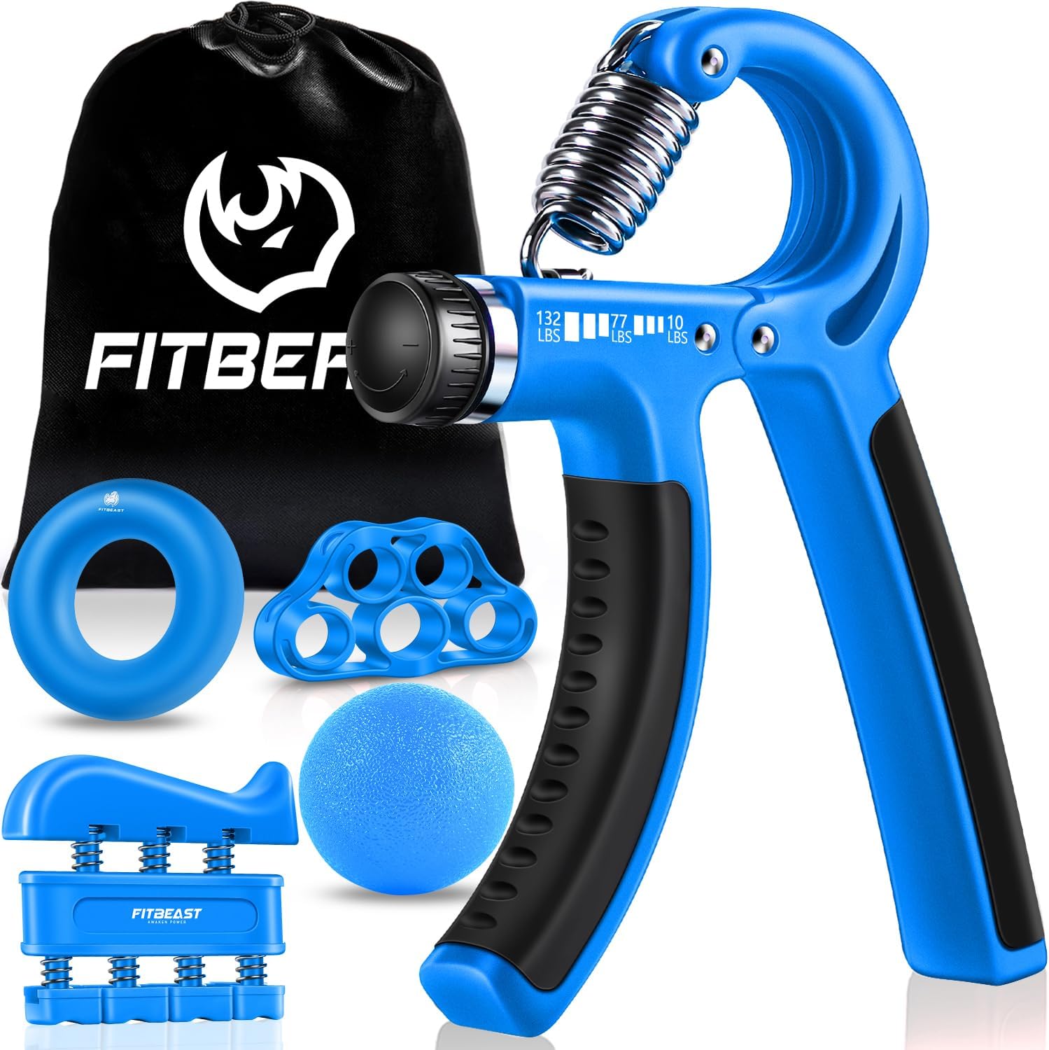 Thumbnail 5 de FitBeast Grip Strengthener Kit 5-Pack 🏋