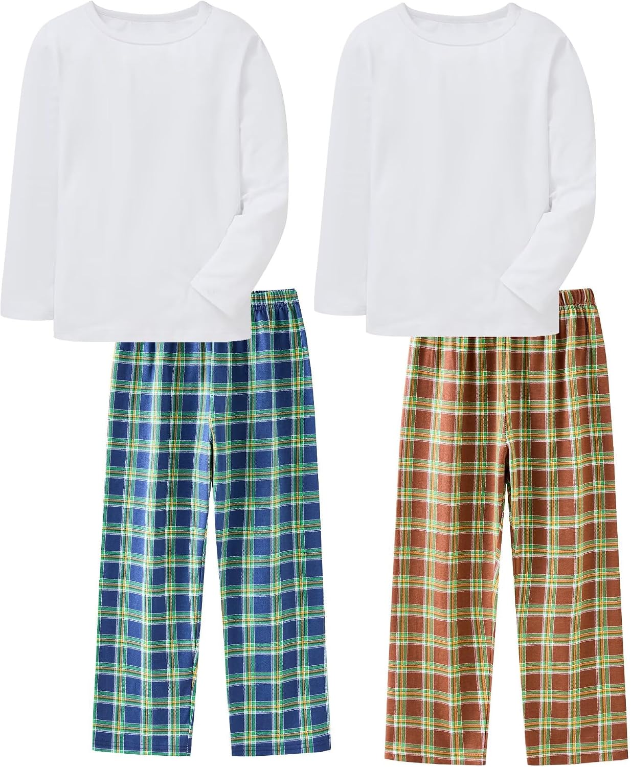 Detalle de Boys pyjamas set 4-piece stretch cotton