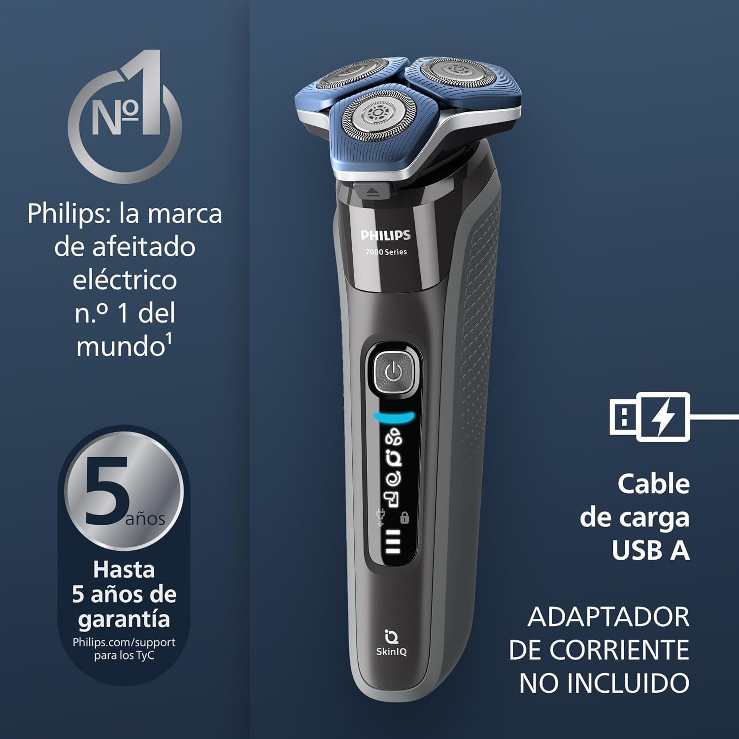 Thumbnail 1 de Philips Serie 7000 Afeitadora eléctrica para hombre