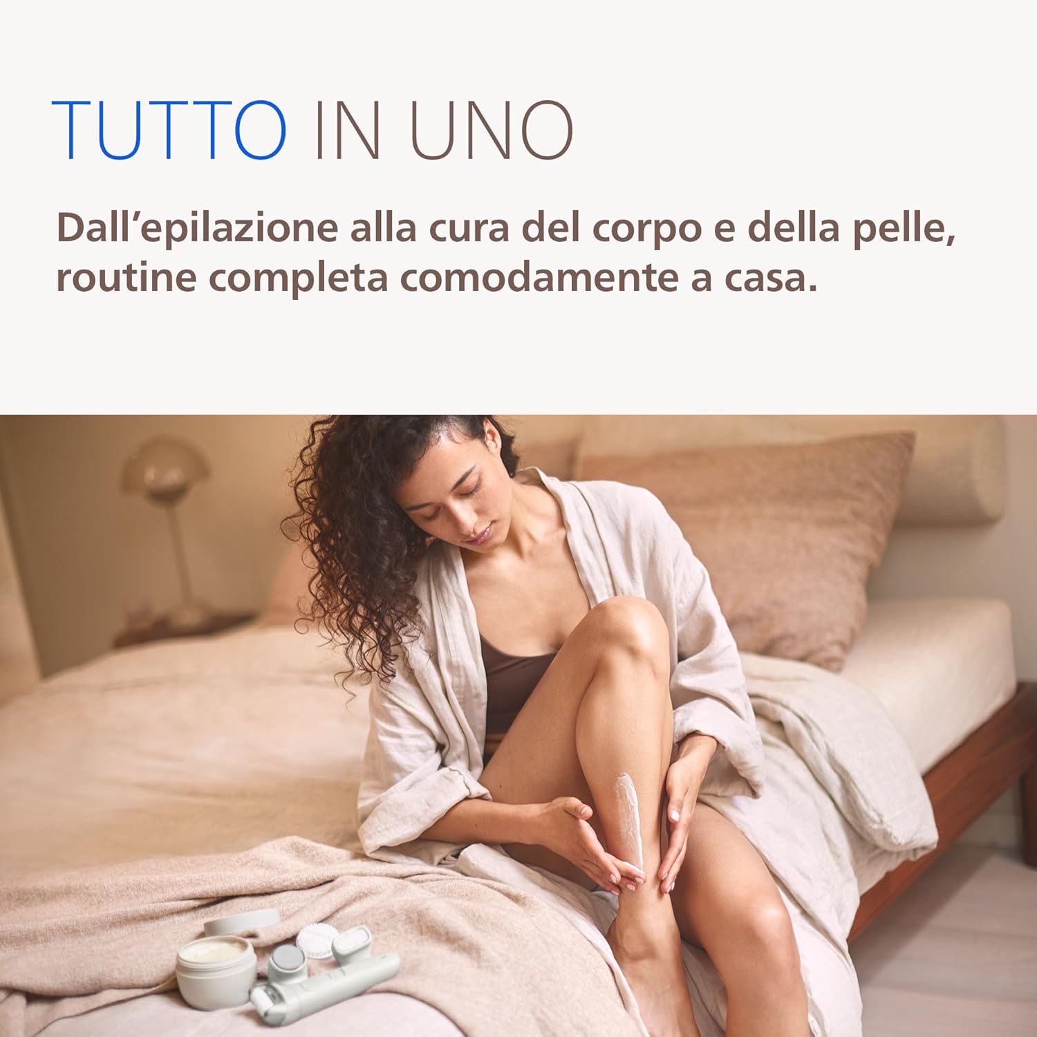 Thumbnail 1 de Philips Beauty Set BRE749/00: kit senza fili tutto in uno per corpo, viso, bikini e piedi