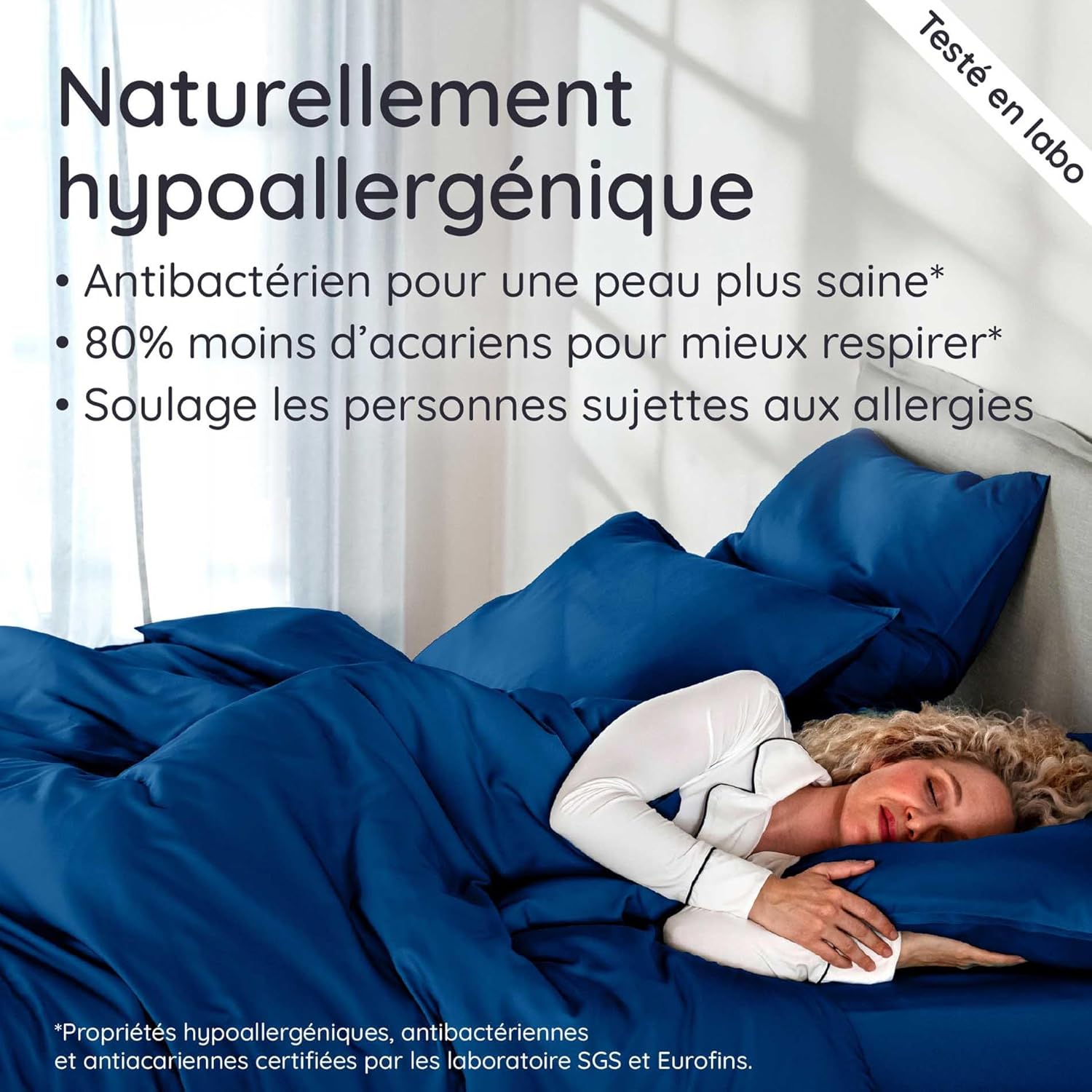 Thumbnail 5 de Bambaw Housse de Couette en Bambou 200x200 cm – Douce, Hypoallergénique et Thermorégulée
