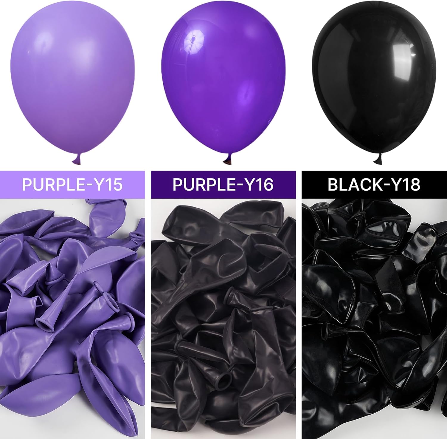 Thumbnail 2 de PartyWoo Dark Purple Balloons 152pcs for Party Decor 🎈