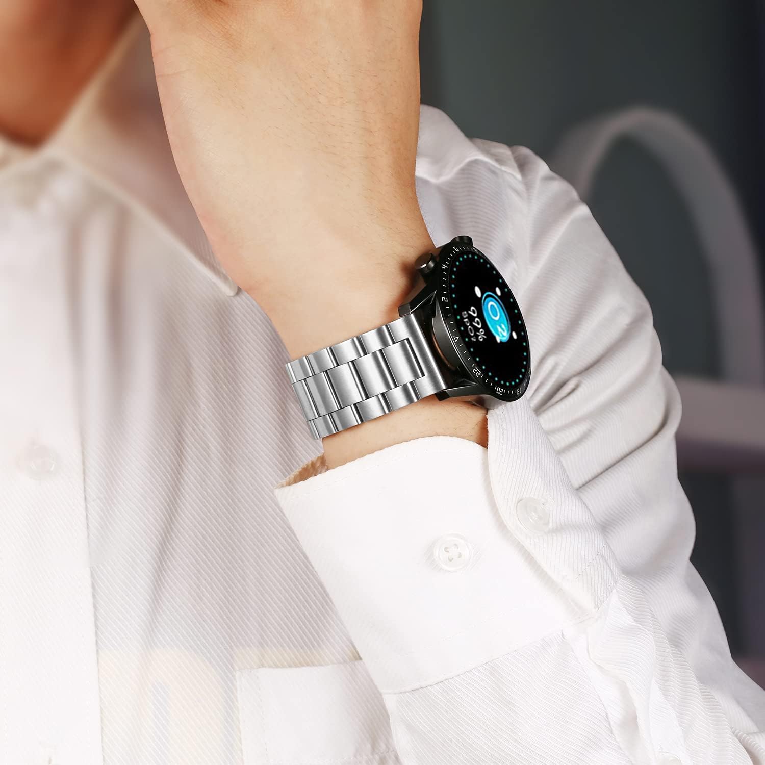 Thumbnail 4 de MUENShop 22mm Metal Watch Strap