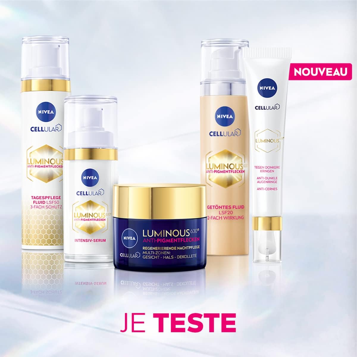 Thumbnail 5 de NIVEA SUN Fluide visage Luminous 630 SPF 50+ 40 ml