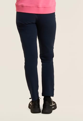 Detalle de FREDDY Tuta con Zip e Collo Alto – Logo in Perline, Rosa, Donna, Small