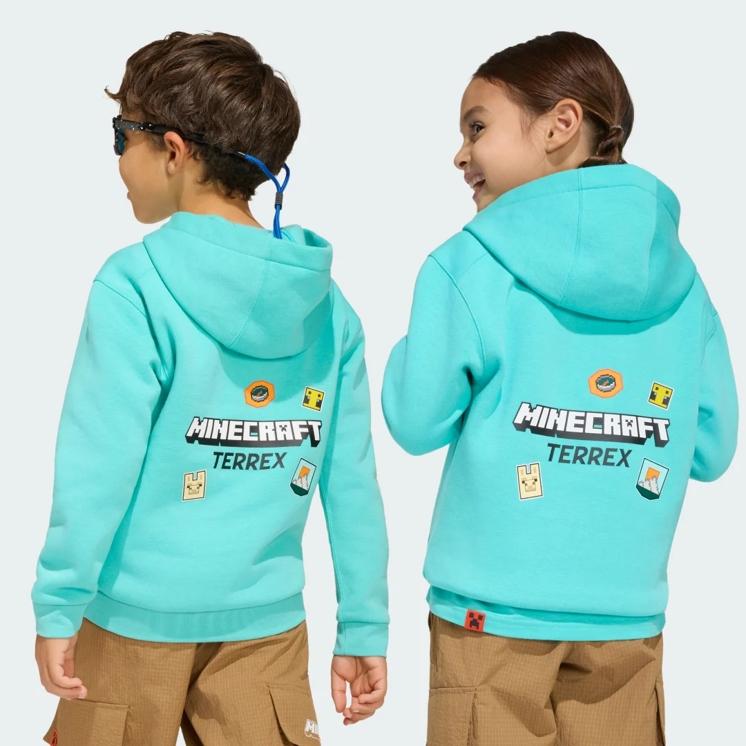 Thumbnail 1 de Sudadera con capucha adidas Minecraft Terrex – Turquesa