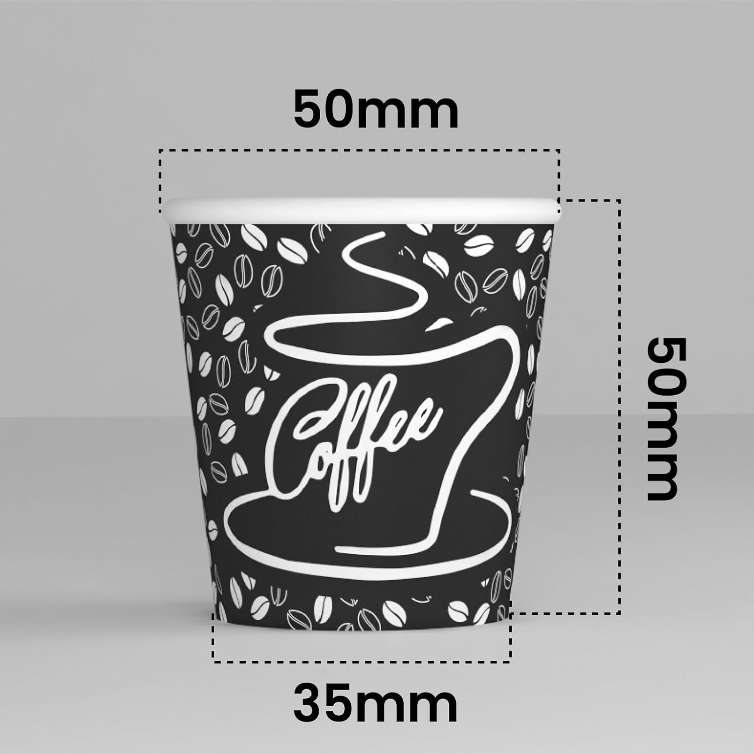 Detalle 2 de Eurocali 1000 bicchierini caffè 65 ml