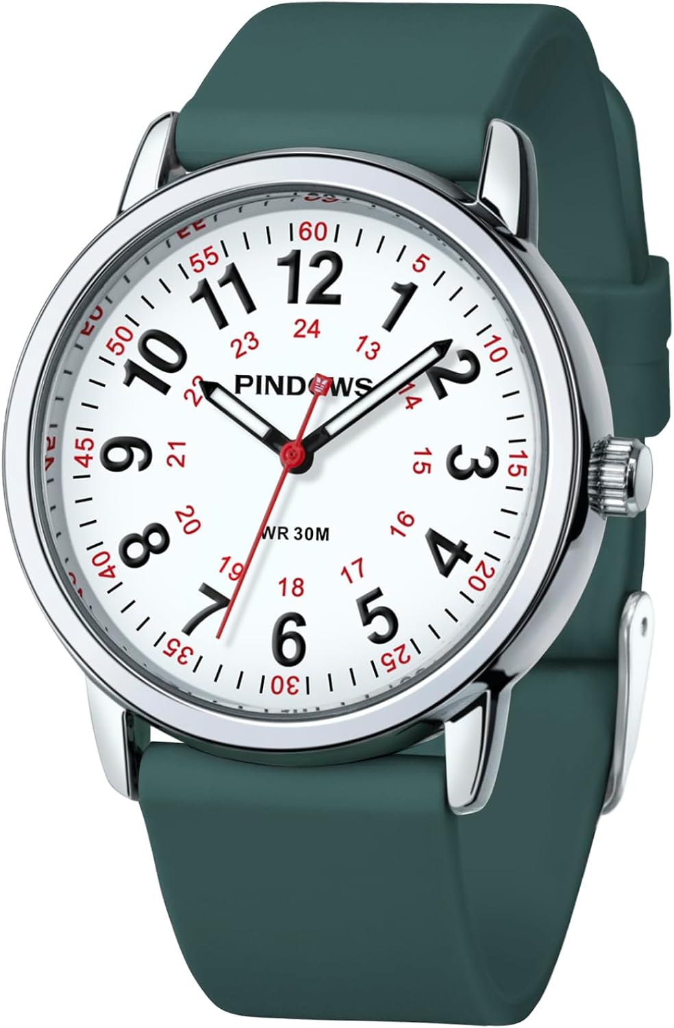 Thumbnail 6 de PINDOWS Damen Analog-Quarzuhr 30 m Wasserdicht