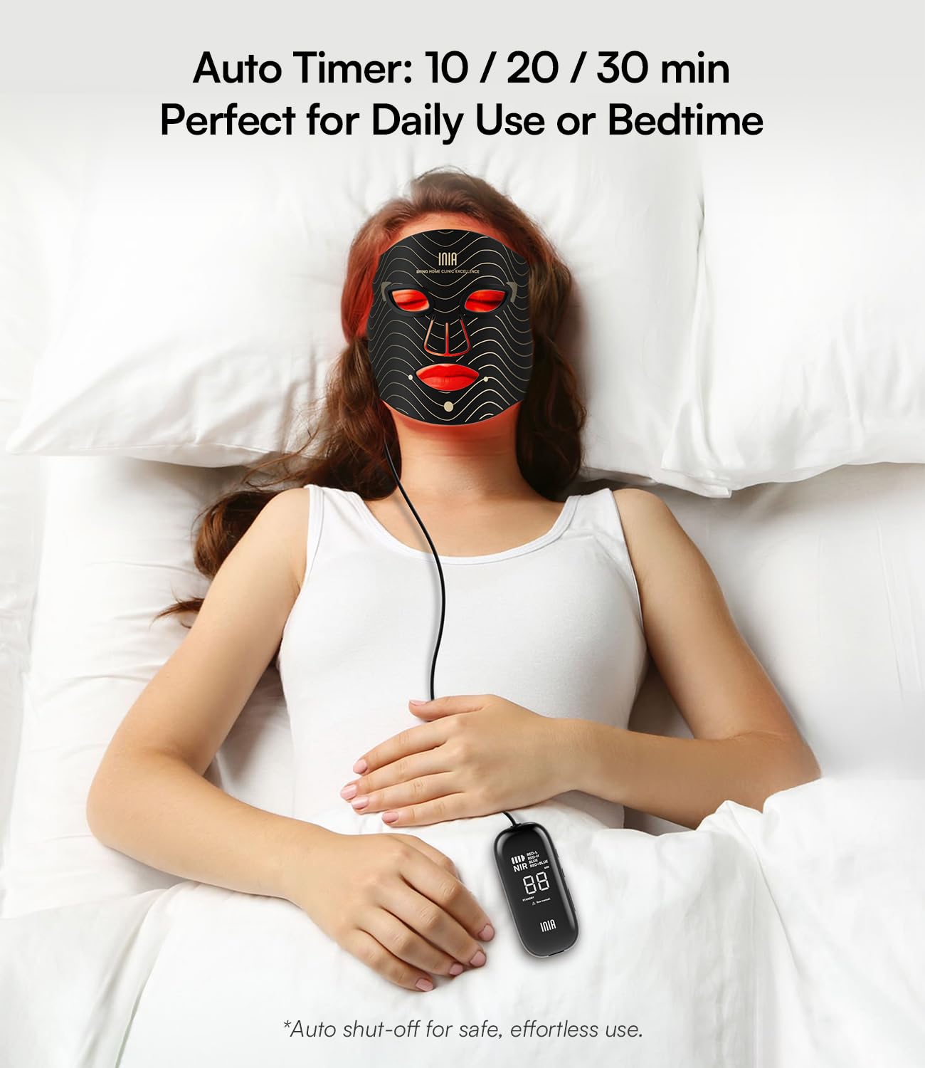 Thumbnail 6 de INIA Red Light Therapy Mask 2600mAh 🧖♀