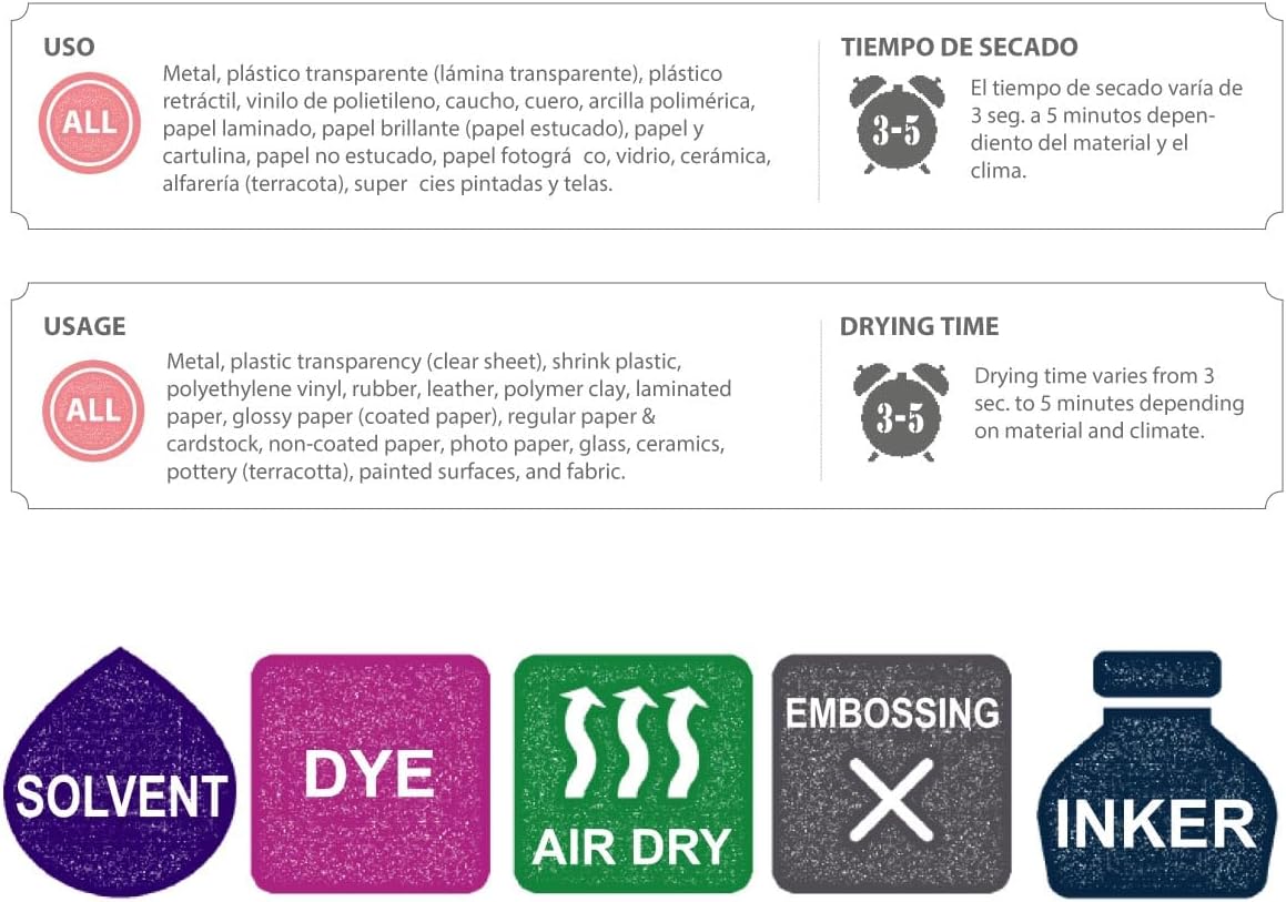 Thumbnail 5 de Artemio Tsukineko Encre Refill, 2,5 x 7,6 x 2,5 cm 📷