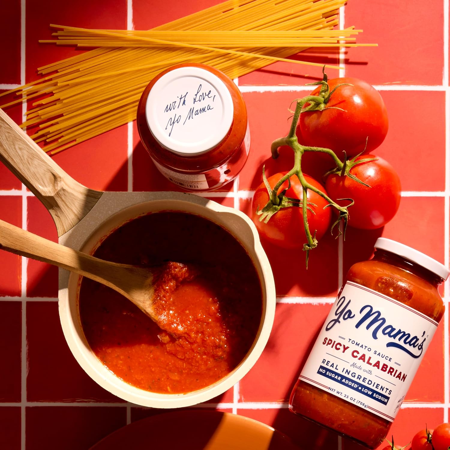 Thumbnail 4 de Yo Mama’s Foods Spicy 2pk Keto Marinara Sauce, No Sugar Added