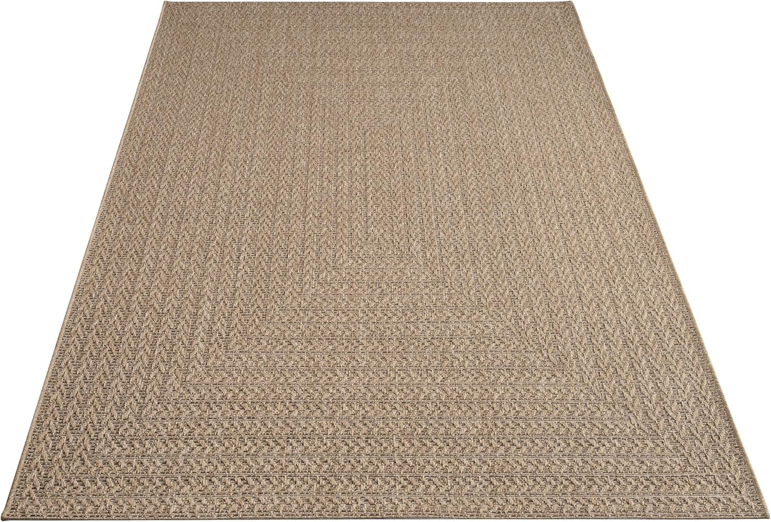 Thumbnail 5 de Paco Home Indoor-Outdoor Teppich (240x340 cm) im Jute-Look – beige 3, robust & wetterfest