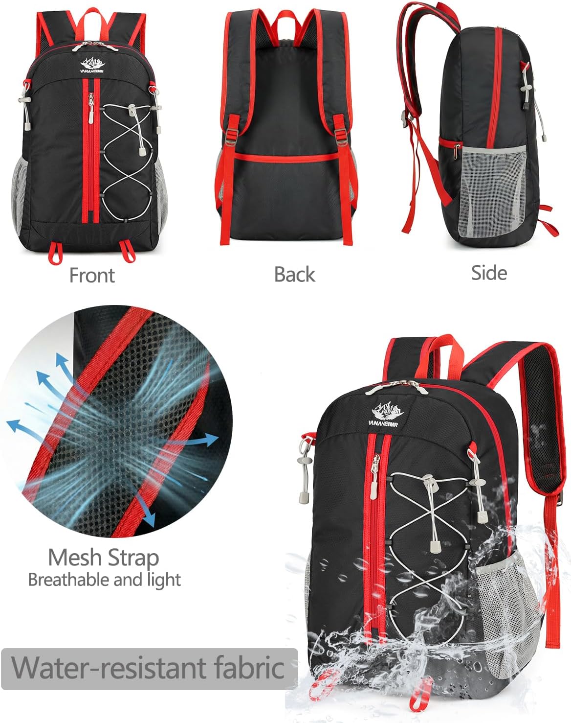 Thumbnail 5 de szyanlai 30L Hiking Backpack lightweight