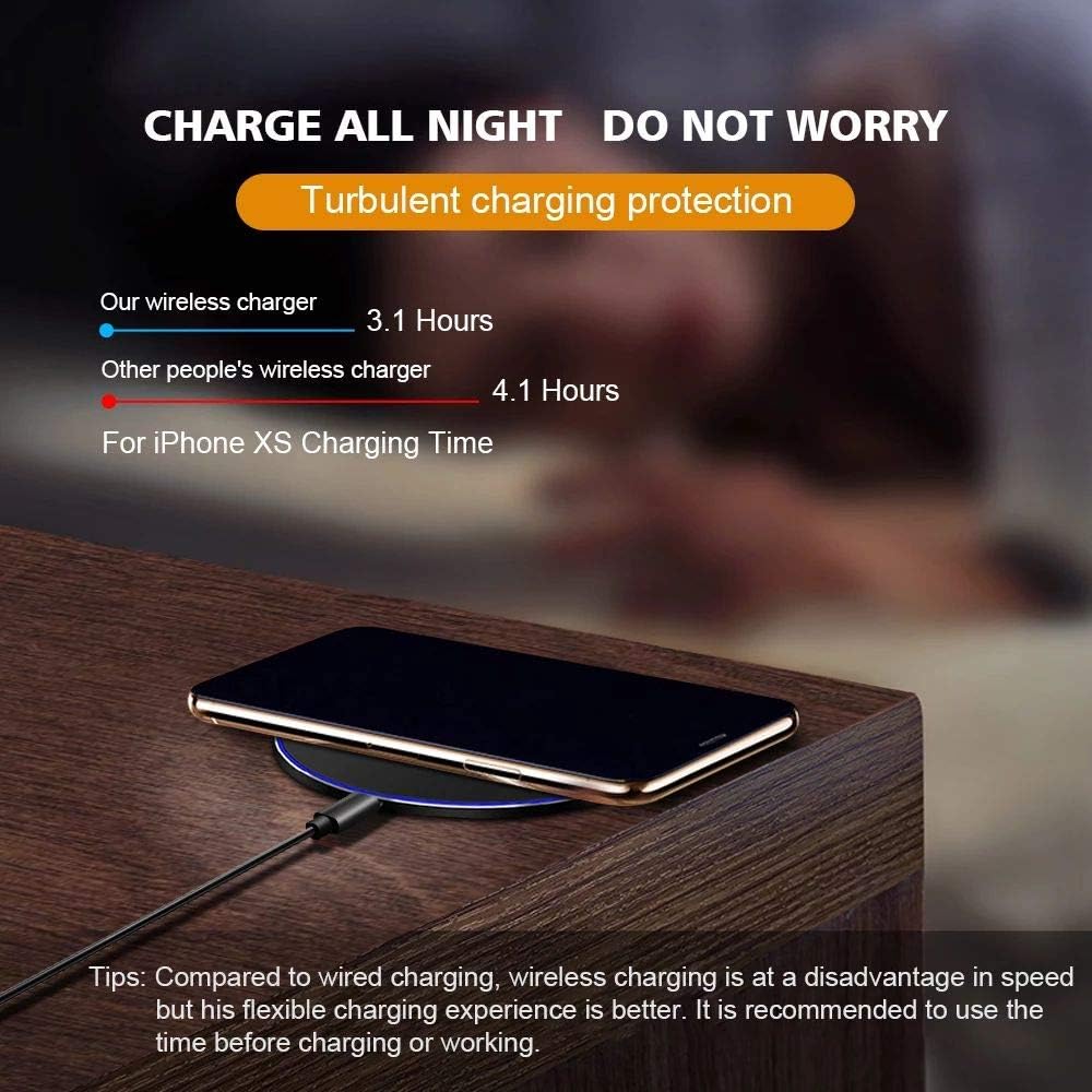 Thumbnail 6 de 20W Wireless Charger Pad — Slim USB-C Fast Charger for iPhone, Galaxy, Pixel and more