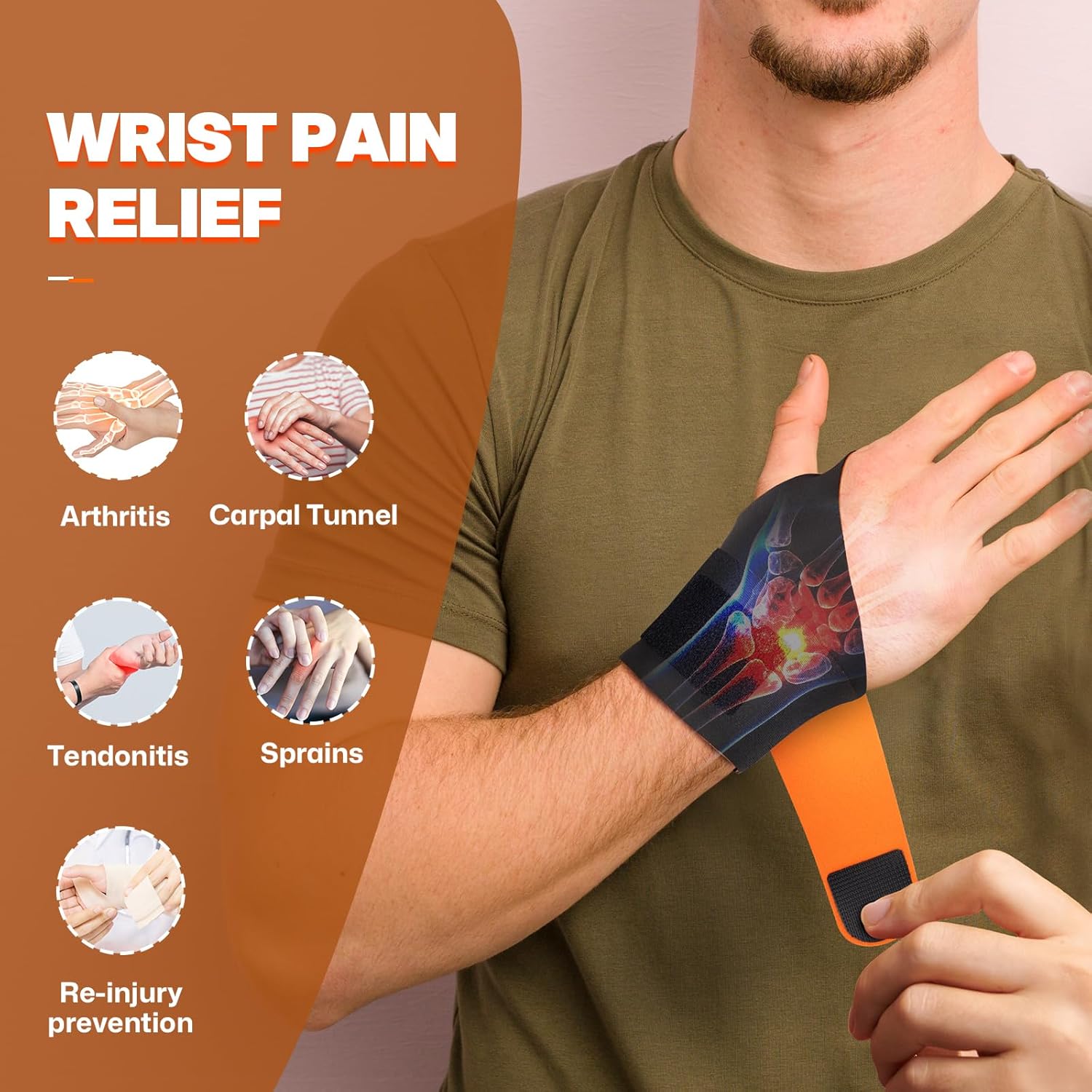 Detalle 2 de Handgelenkbandage JBonest Upgrade 5 bis 10