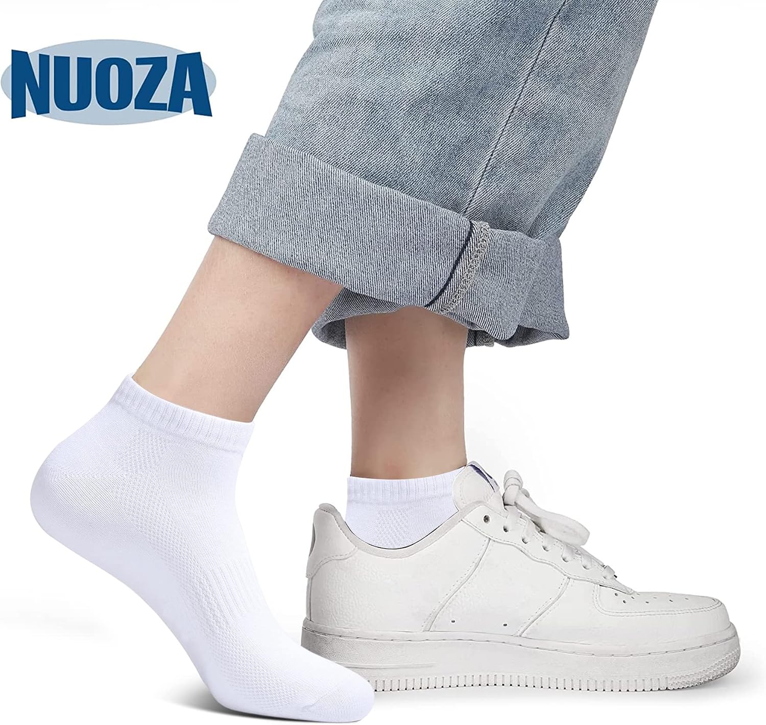Thumbnail 1 de NUOZA lot de 10 paires de chaussettes courtes unisex sport (coton) certifiées OEKO-TEX