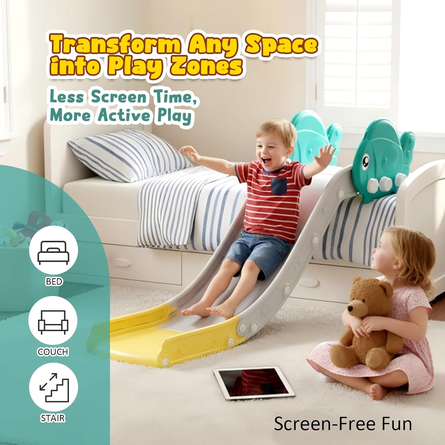 Thumbnail 1 de Couch Slide for Toddlers Space-Saving Design