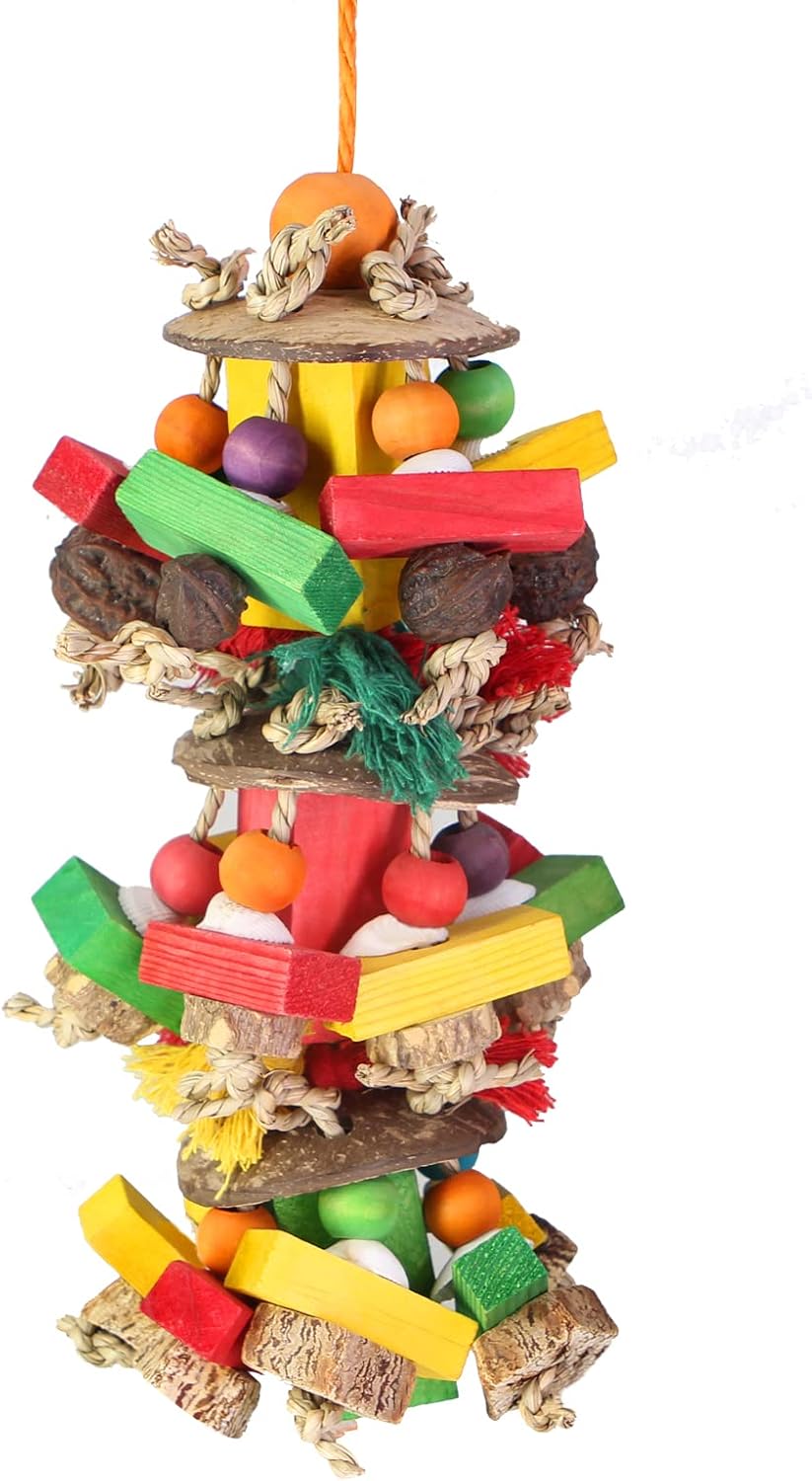 Thumbnail 6 de MQUPIN Parrot budgie chew toy 45 cm