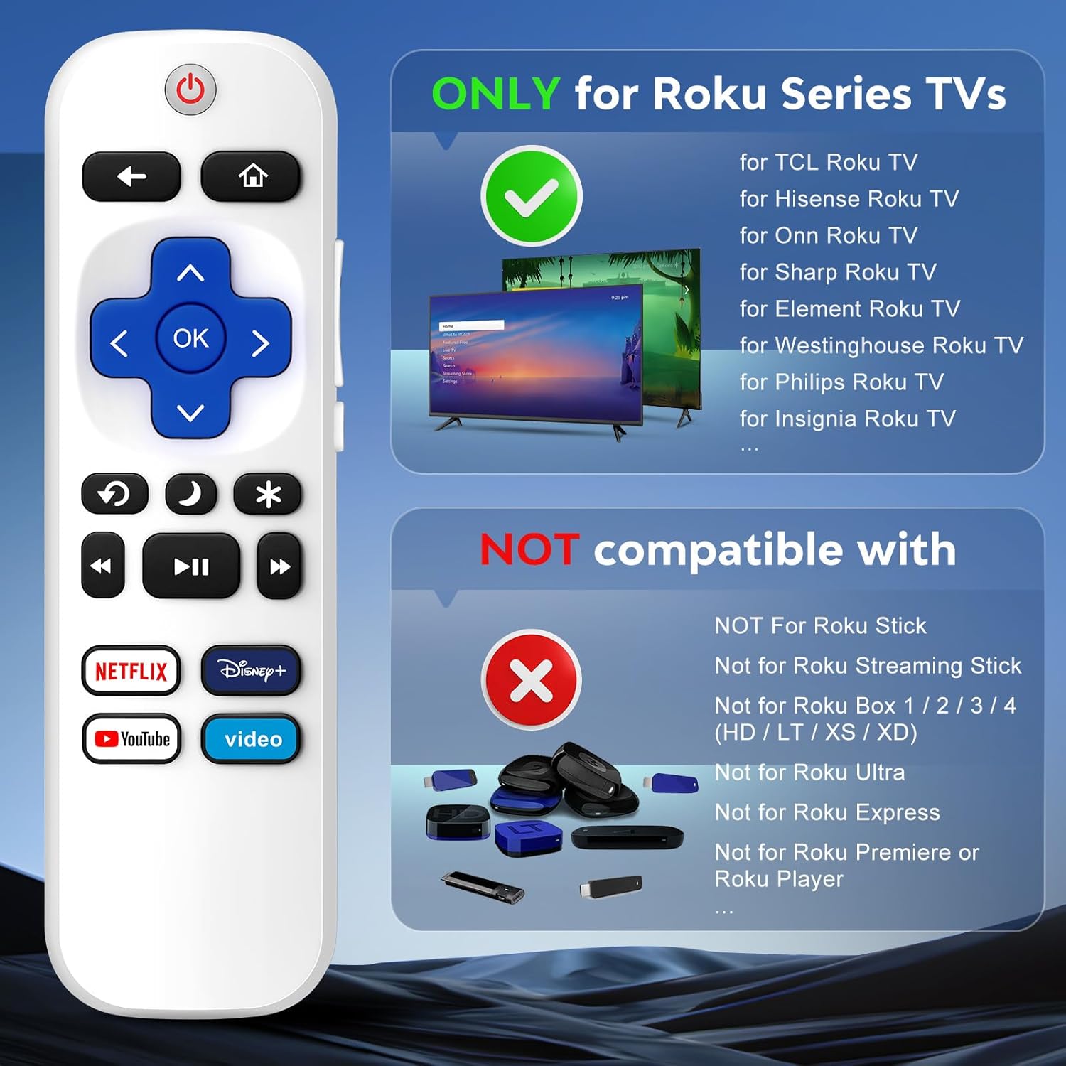 Detalle 2 de EWO'S Remote Pack 2 TV remote