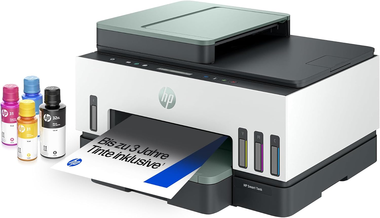 Detalle 2 de HP Smart Tank 7307 Drucker 3-in-1