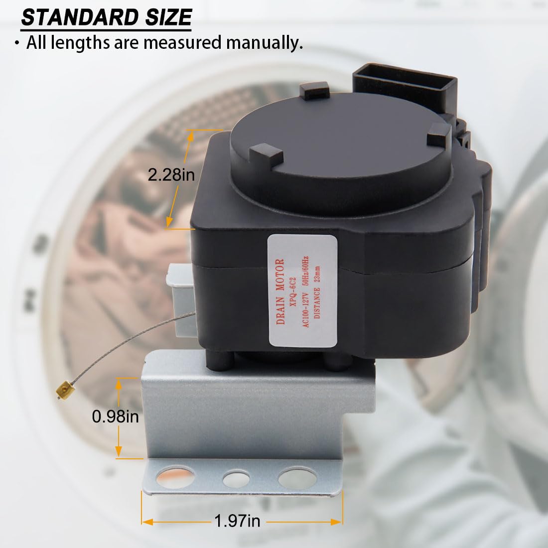 Thumbnail 1 de SupHomie SWD-118 Washer Clutch/Drain Motor for Samsung WA50R5200AW