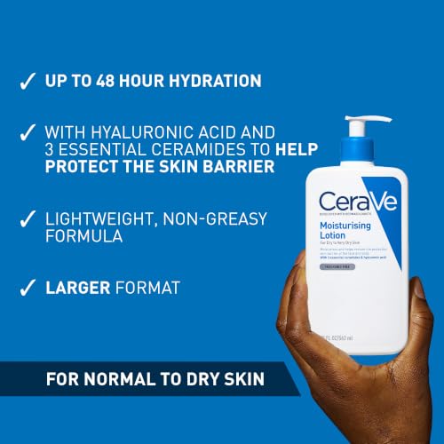 Thumbnail 6 de CeraVe Face Moisturiser with Ceramides for Normal to Very Dry Skin, 236ml