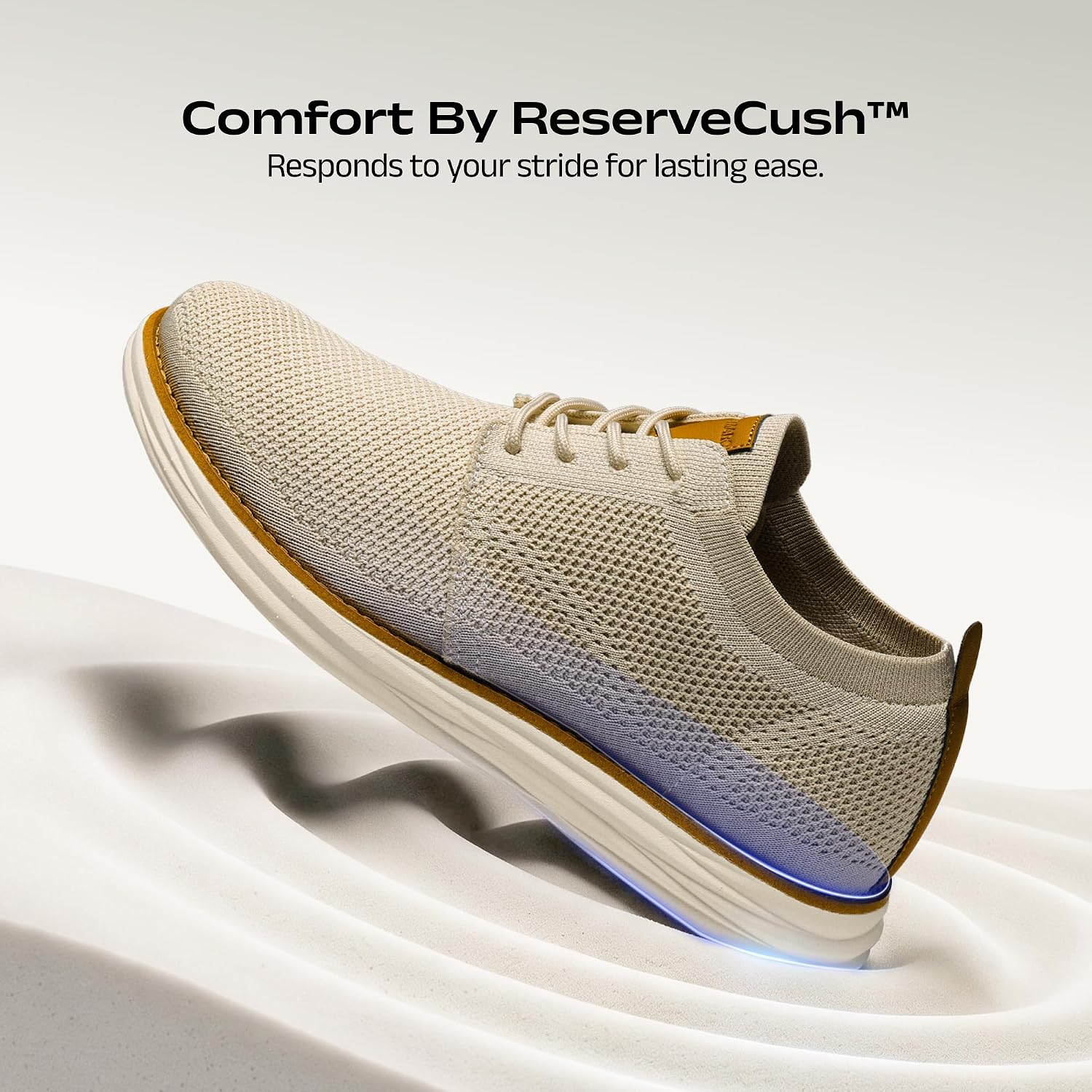 Thumbnail 5 de Bruno Marc KnitFlex Breeze Mesh Sneakers: Lightweight, Breathable Everyday Dress Shoes