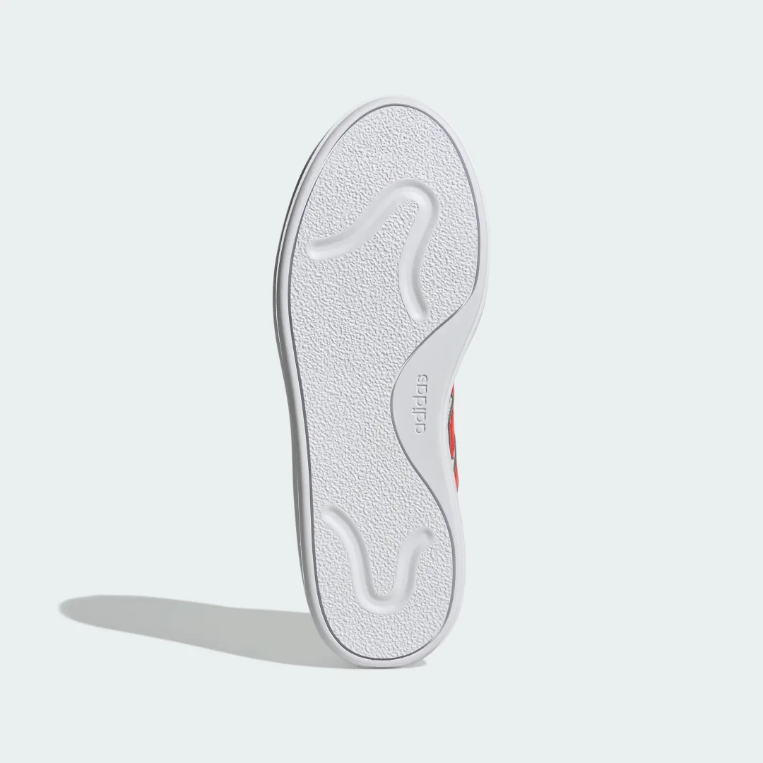 Detalle de Zapatilla Courtblock de Adidas – Blanco
