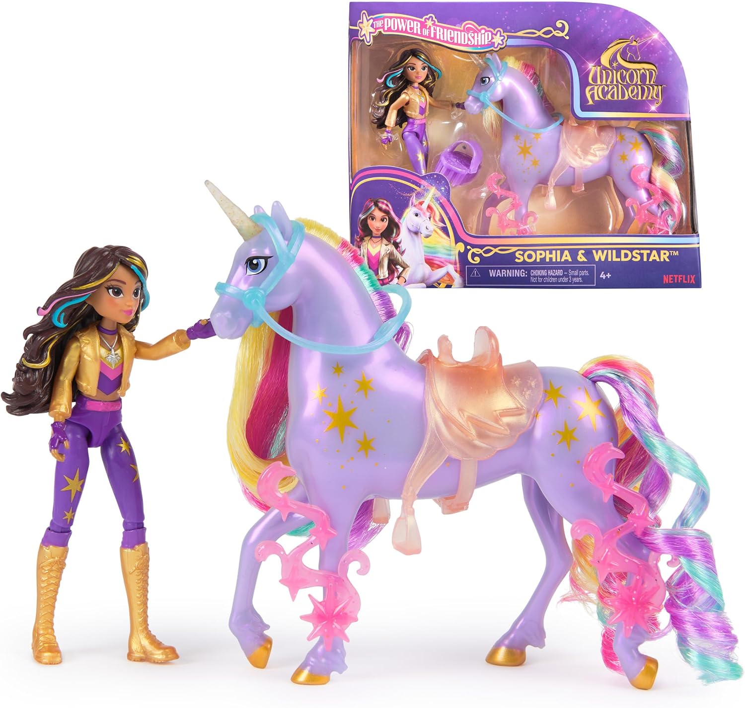 Detalle de Unicorn Academy Sophia & Wildstar Friendship Set
