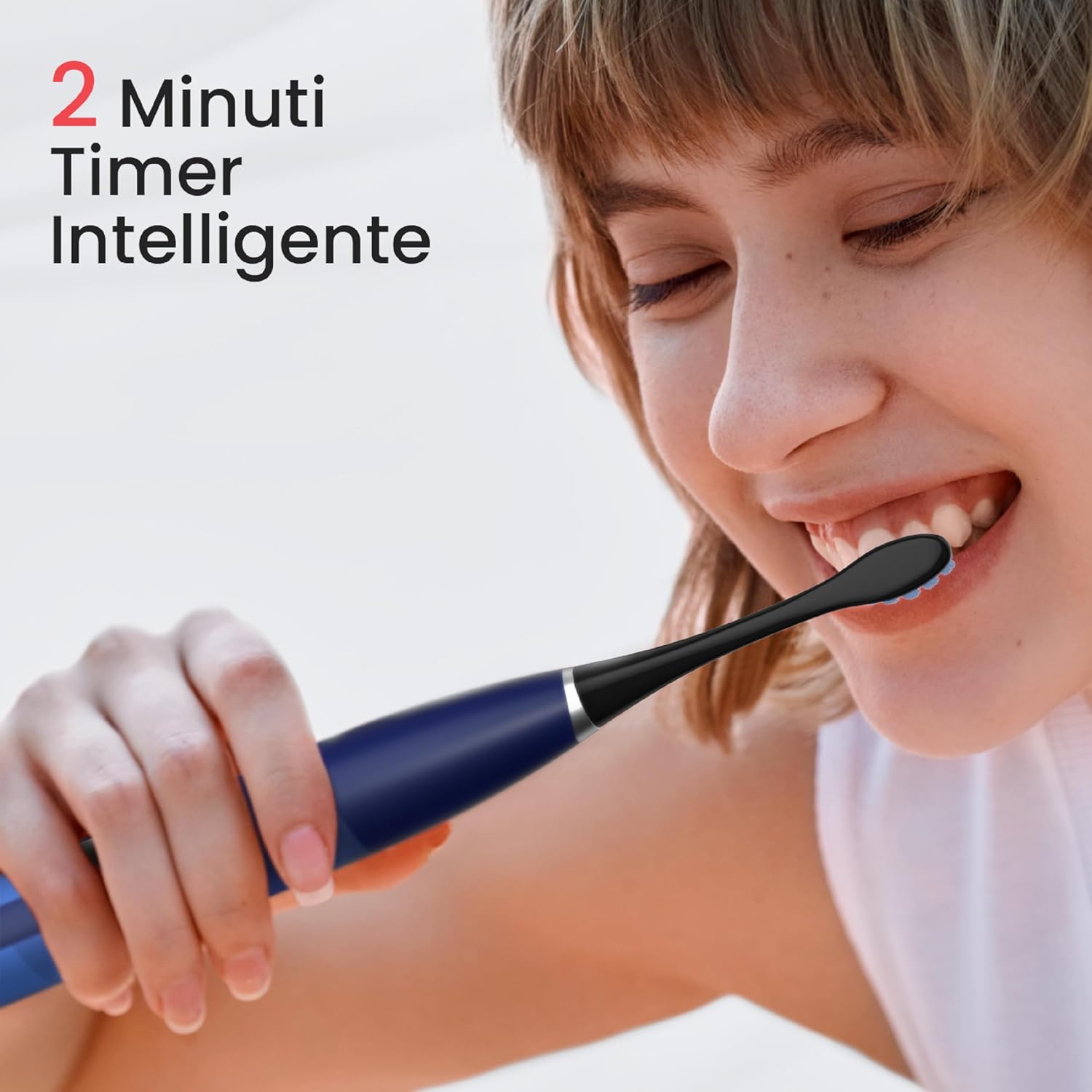 Thumbnail 4 de Oclean Spazzolino elettrico sonico Flow Gift Set (FlowSet) con timer 2 minuti, 5 modalità e custodia da viaggio