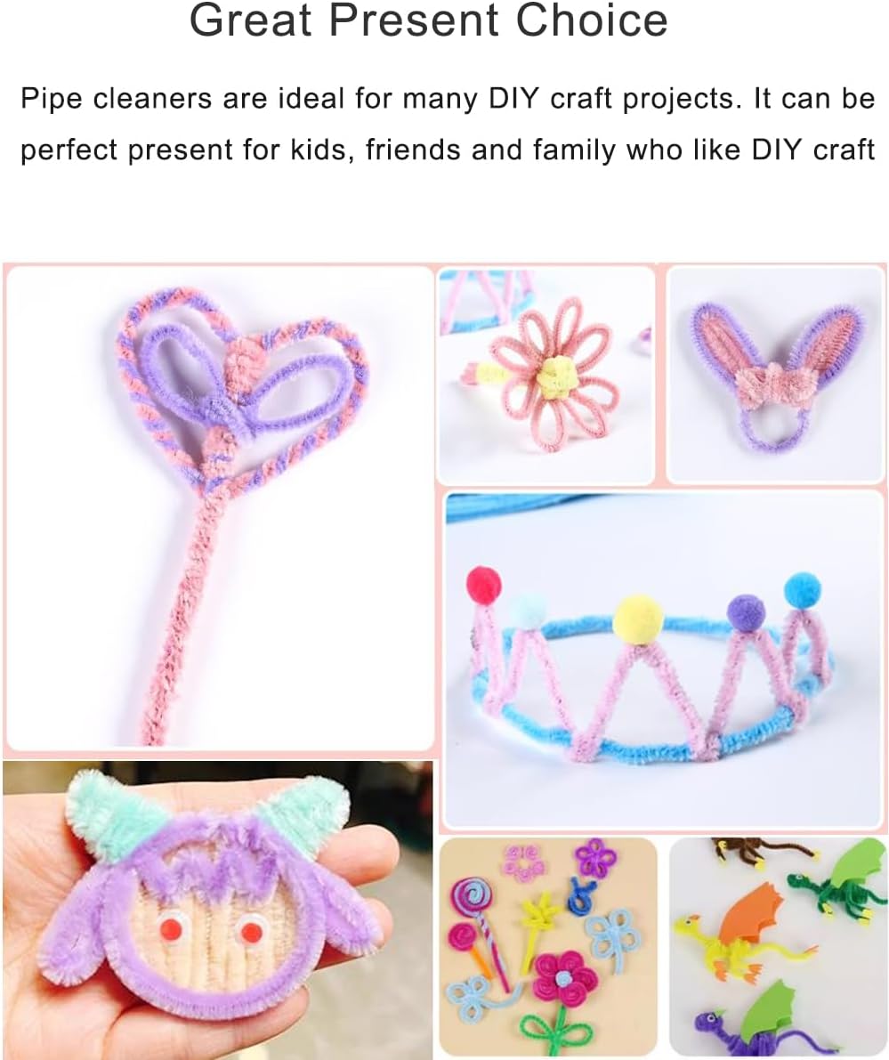 Thumbnail 5 de Chenille Pipe Cleaners, 12-Inch