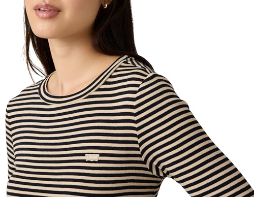 Thumbnail 2 de Levi's Essential Hm LS tee Cassie Stripe Anthra S