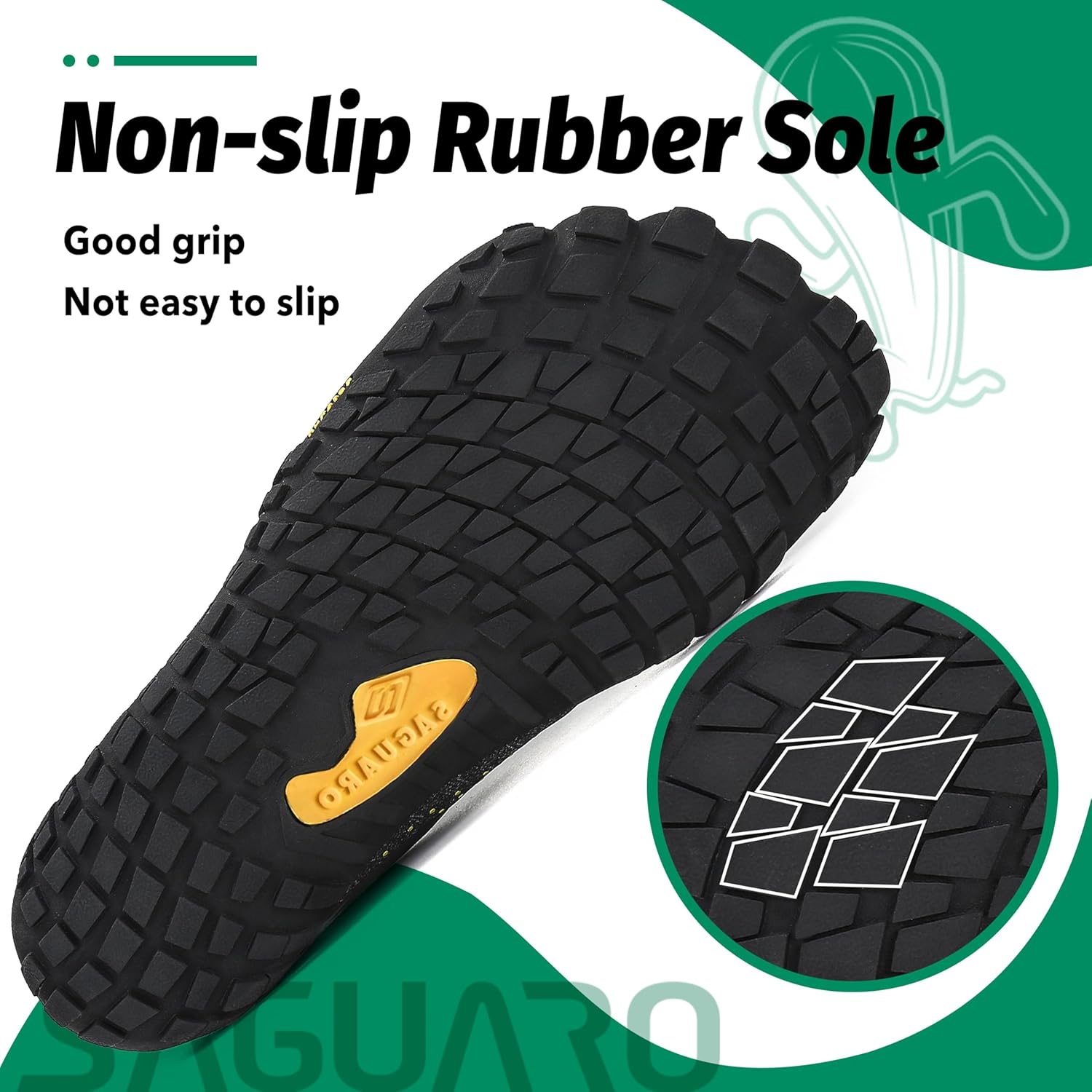 Thumbnail 6 de SAGUARO Scarpe Barefoot con Dita per Trekking, Trail Running e Ginnastica (36–48)