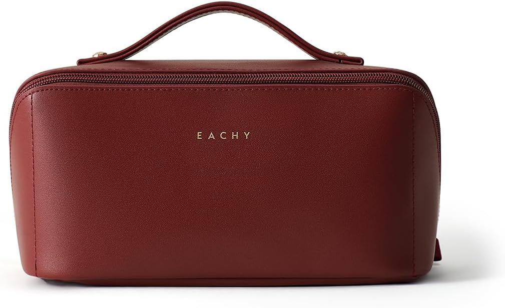 Thumbnail 4 de EACHY Travel Makeup Bag: Large Capacity Cosmetic Case for Women