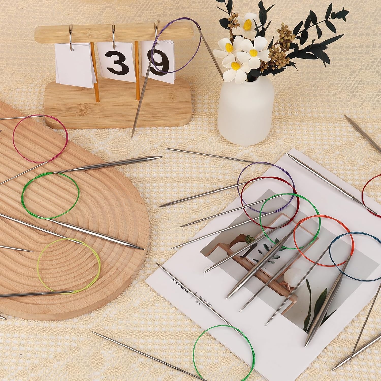 Thumbnail 4 de Reessy 2.0 mm Circular Knitting Needles 60 cm 🧶