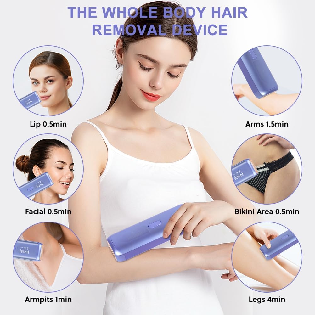 Detalle 2 de ACWOO IPL Laser Hair Removal Device 12J