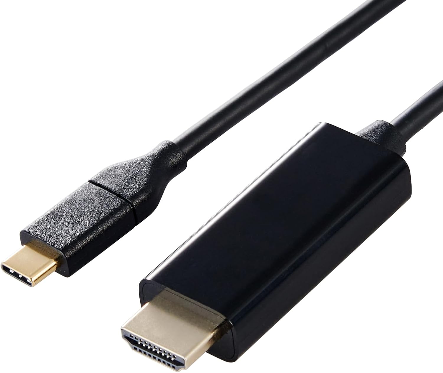 Detalle de エレコム DH-CHDMI30BK USB Type-C - HDMI変換ケーブル 3m・4K/60Hz対応