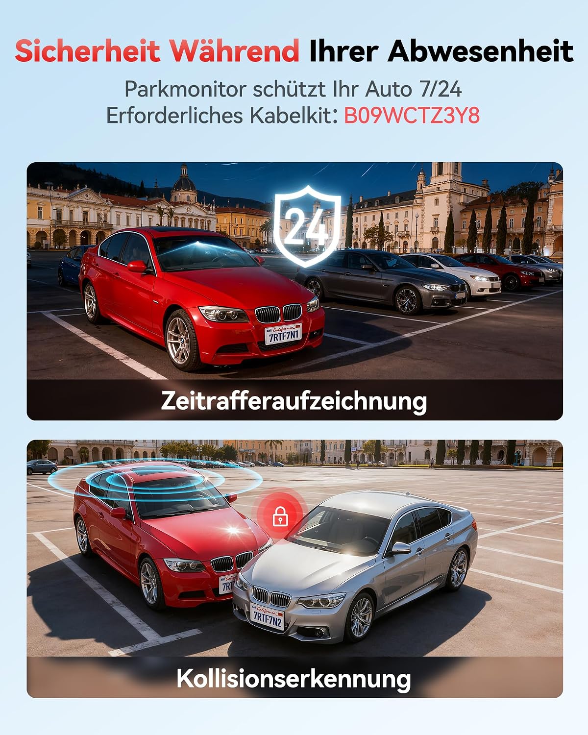 Thumbnail 5 de REDTIGER F7N 4K Dashcam mit 64G Karte