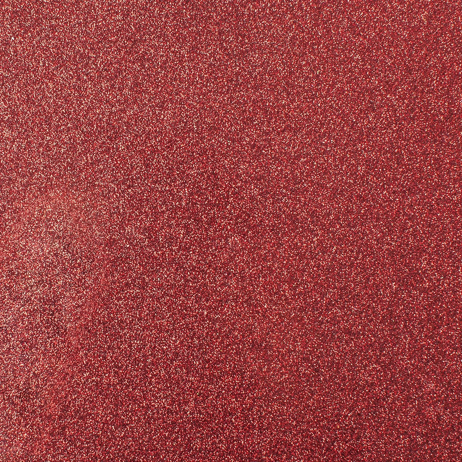 Thumbnail 2 de Cricut Smart Glitter Red 33 cm x 0,9 m