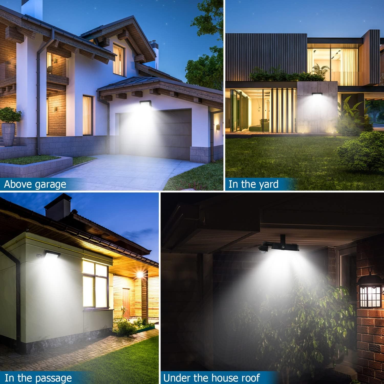 Thumbnail 6 de Aomeya 30W LED Outdoor Motion Sensor Security Light with PIR Sensor