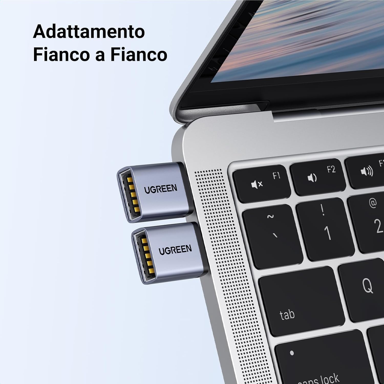 Detalle de UGREEN Adattatore USB-C OTG 3.0 a 2 pezzi