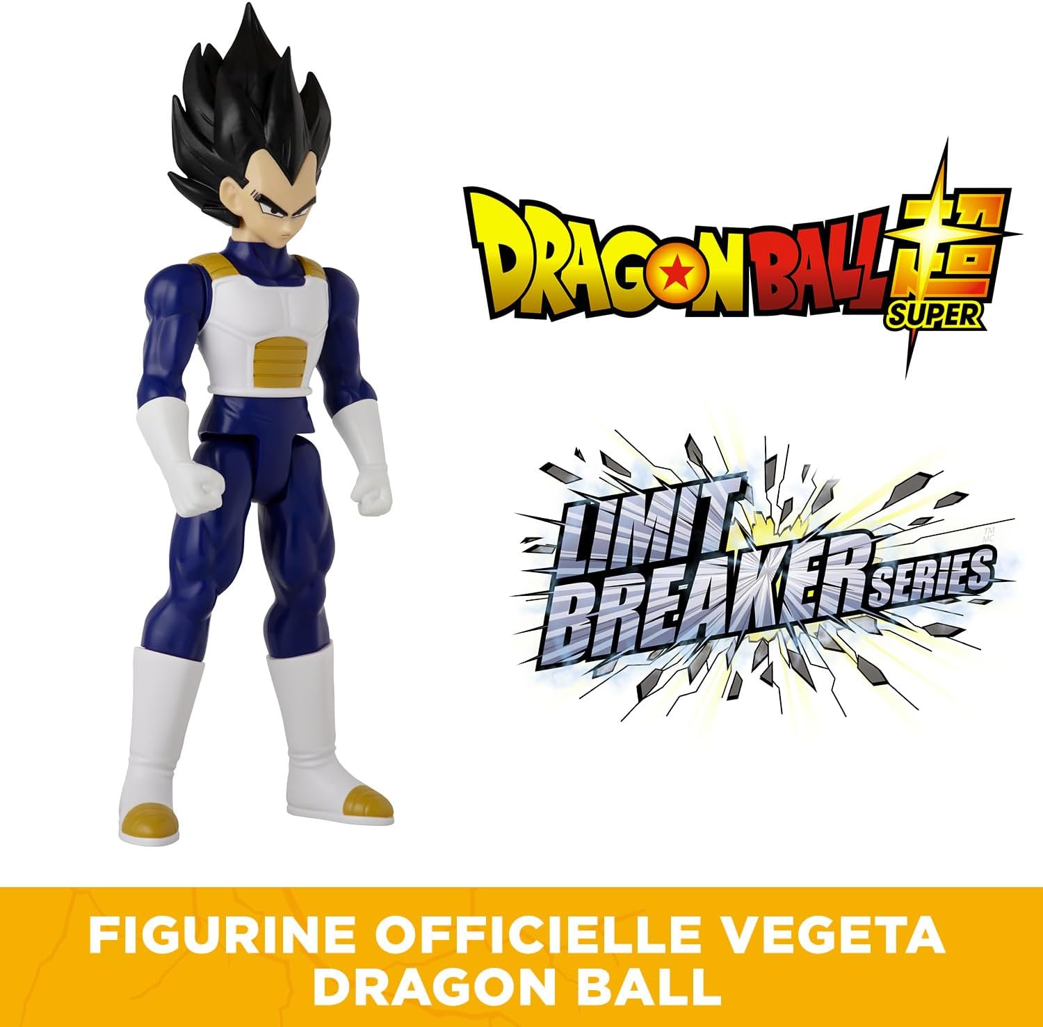 Detalle de BANDAI Dragon Ball - Figurine géante Vegeta Limit Breaker 30 cm — Licence Officielle