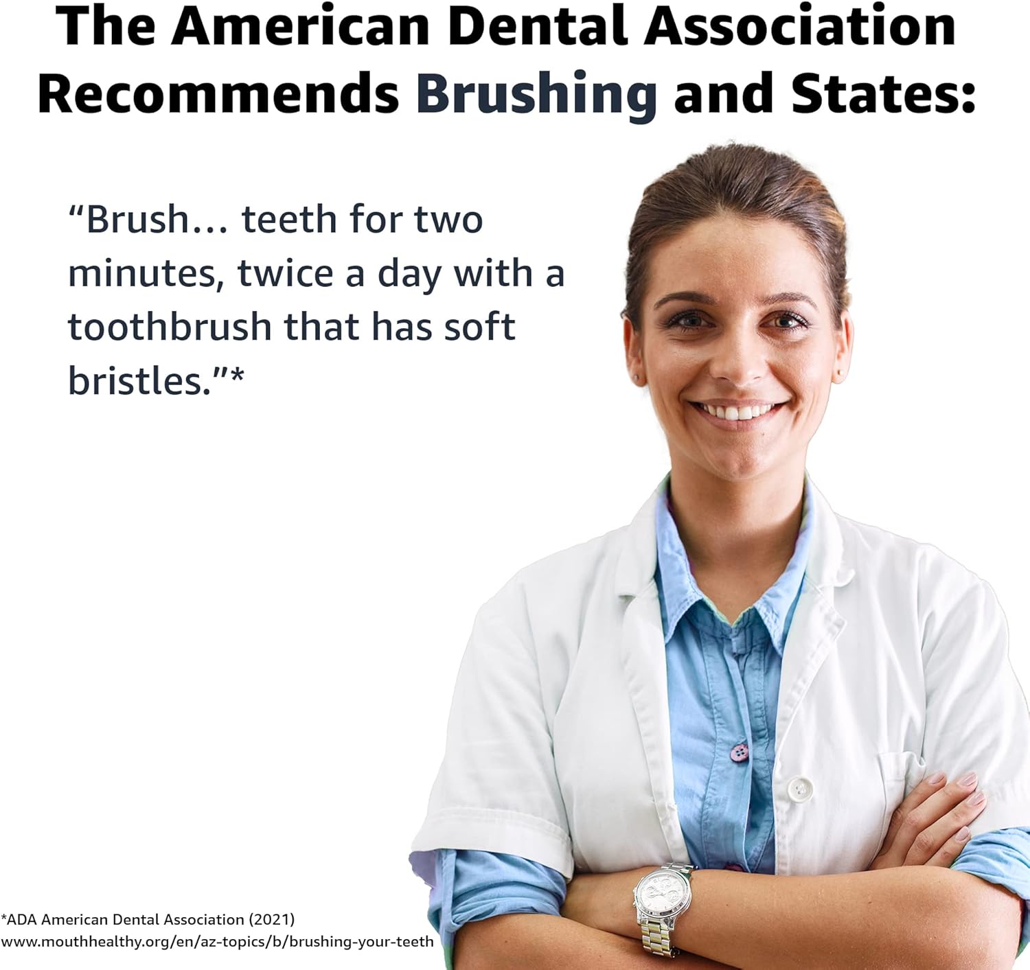 Thumbnail 3 de Amazon Basics Adult Soft Bristle Electric Toothbrush (2-Pack) with Pulsing Deep Cleaning