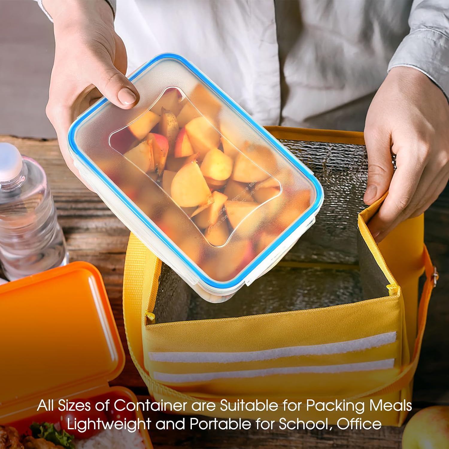 Thumbnail 5 de YASHE 50pcs Airtight Meal Prep Containers