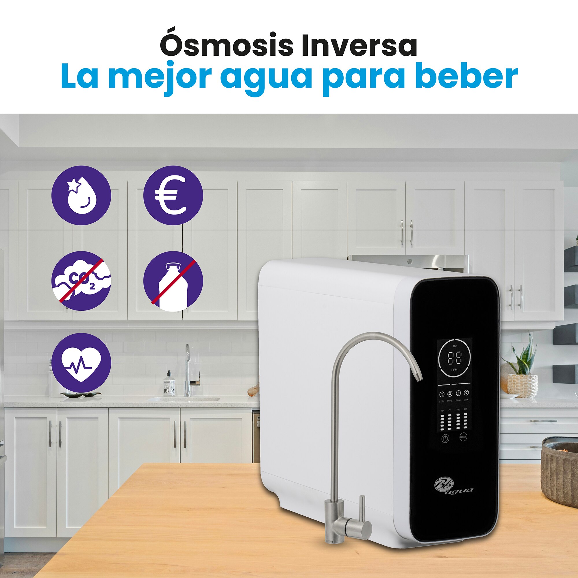 Thumbnail 3 de PURAGUA GPD 1000 equipo de ósmosis inversa directa 1.000 GPD