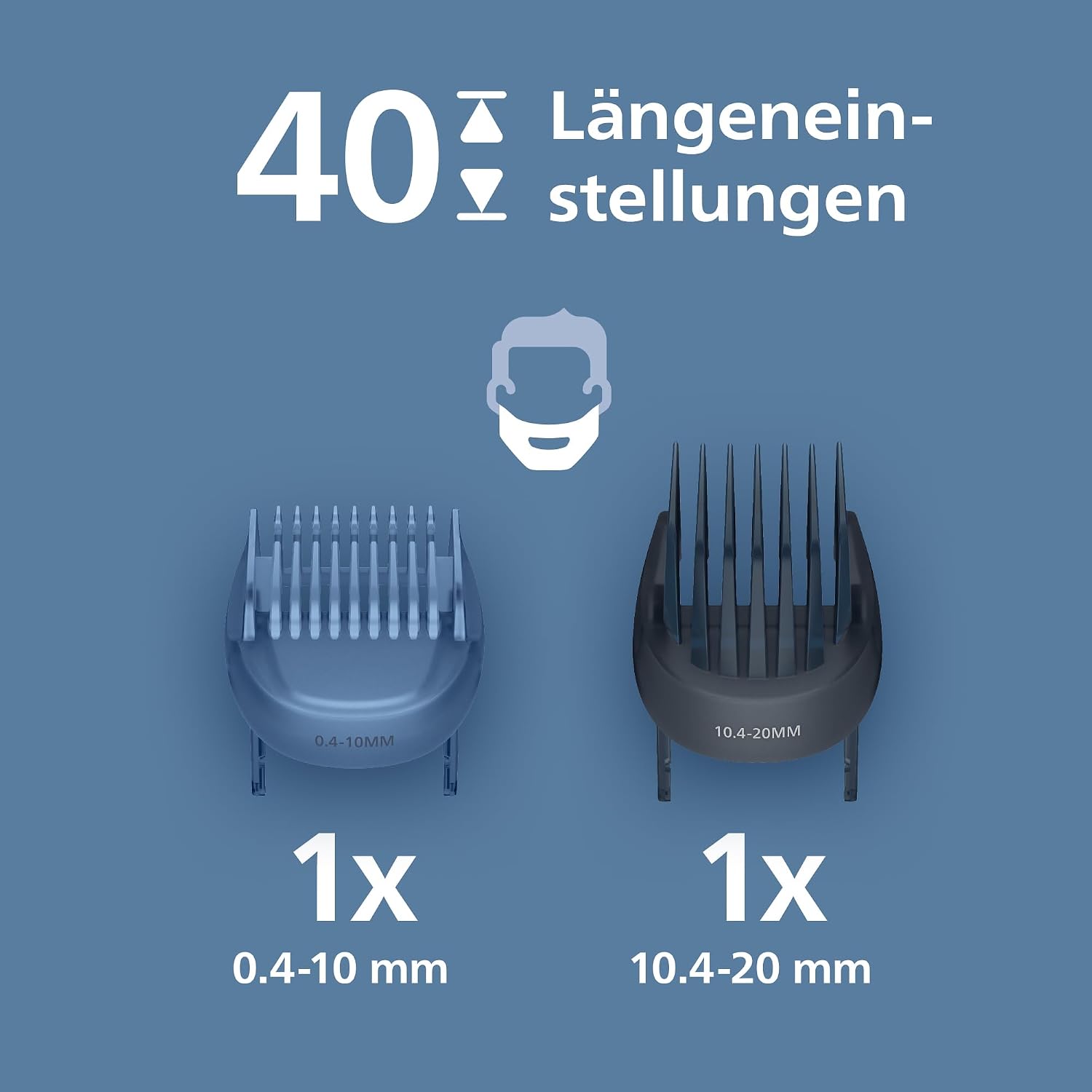 Detalle de Philips BT7660 Bartschneider 40 Längen