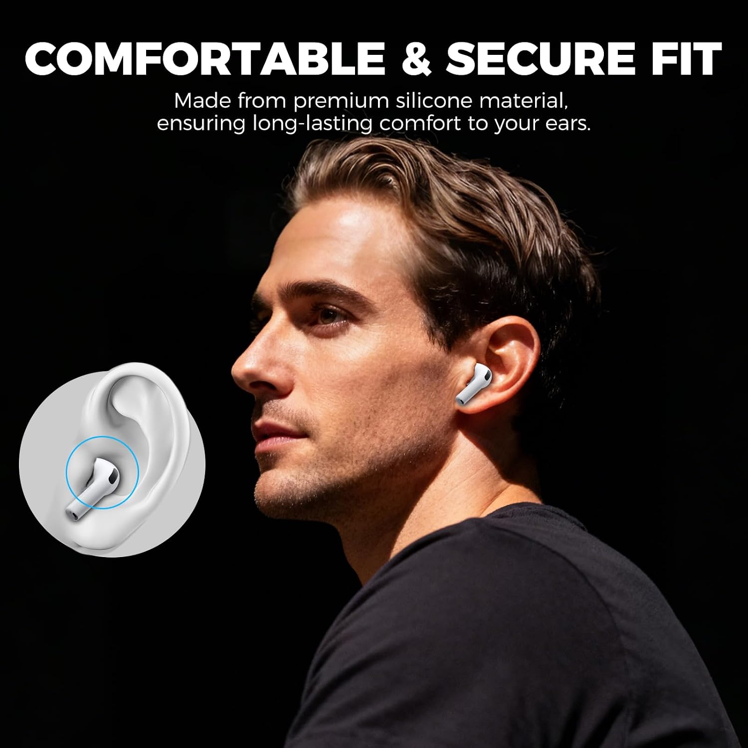 Thumbnail 3 de AhaStyle Silikon-Ohrstöpsel für AirPods Pro 3 (2025) – 6 Paar Ersatzaufsätze inkl. Aufbewahrungsbox
